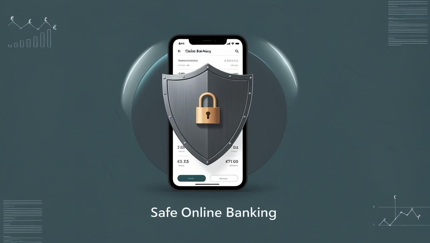 Jak bezpiecznie korzystać z bankowości internetowej - poradnik. Ochrona konta bankowego online, bezpieczne logowanie, unikanie phishingu i malware.
