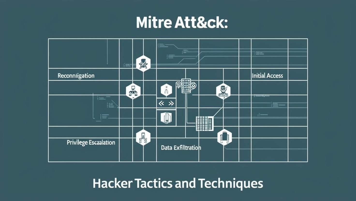 MITRE ATT&CK - zaawansowana analiza taktyk i technik hakerów. Jak framework ATT&CK pomaga zrozumieć i zwalczać cyberzagrożenia.
