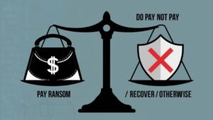 Dylemat okupu ransomware: czy płacić przestępcom za odzyskanie danych? Argumenty za i przeciw decyzji.