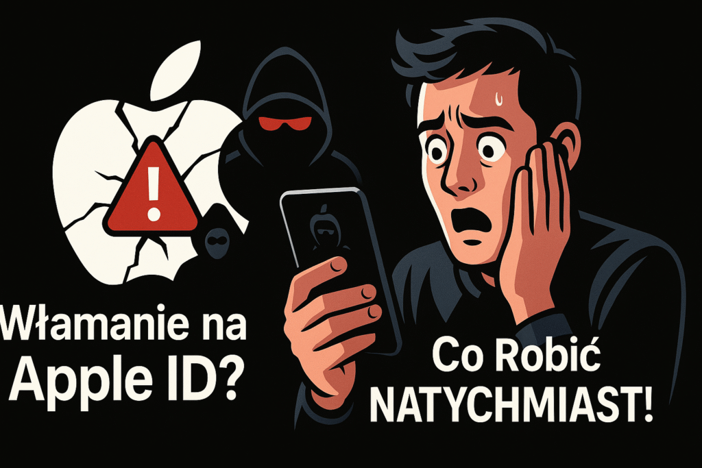 Włamanie na Apple ID - co robić natychmiast? Pierwsze kroki po zhakowaniu konta Apple, objawy włamania i jak się chronić.