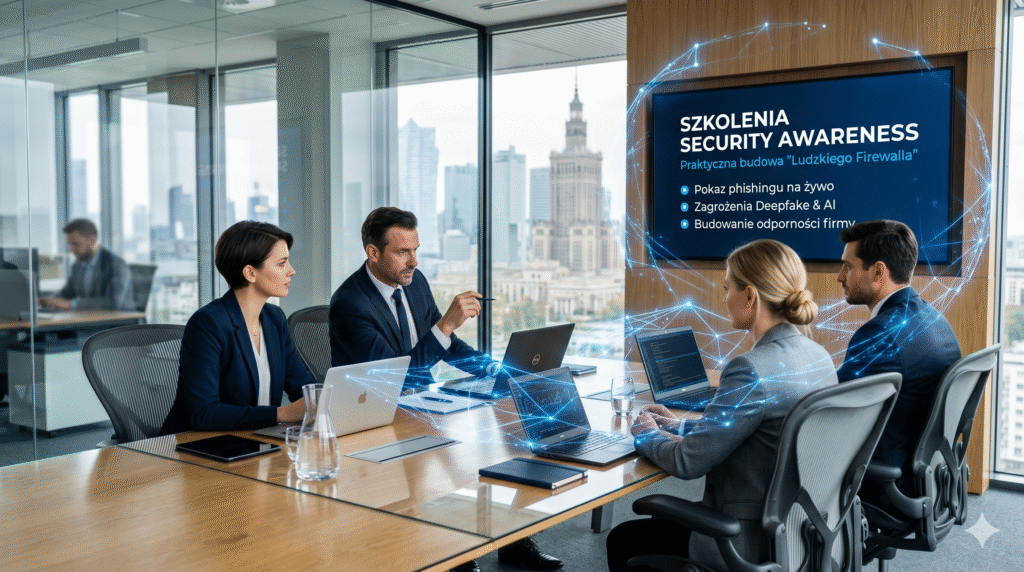 praktyczne szkolenie security awareness dla firm pokaz phishingu na żywo