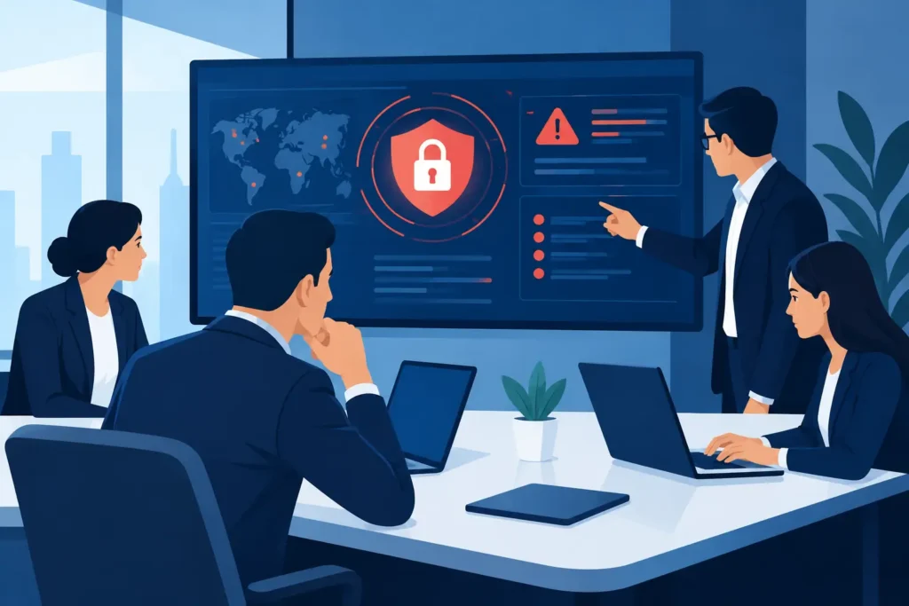 Jak zarząd reaguje na cyberatak w pierwszych godzinach