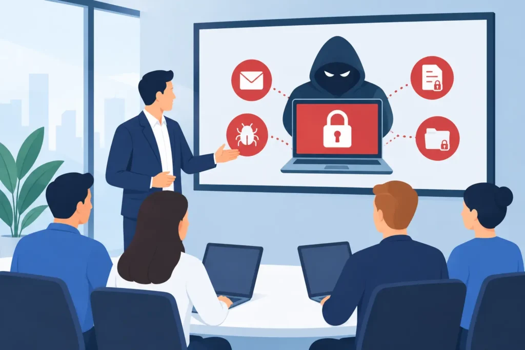 Jak przygotować pracowników na ransomware
